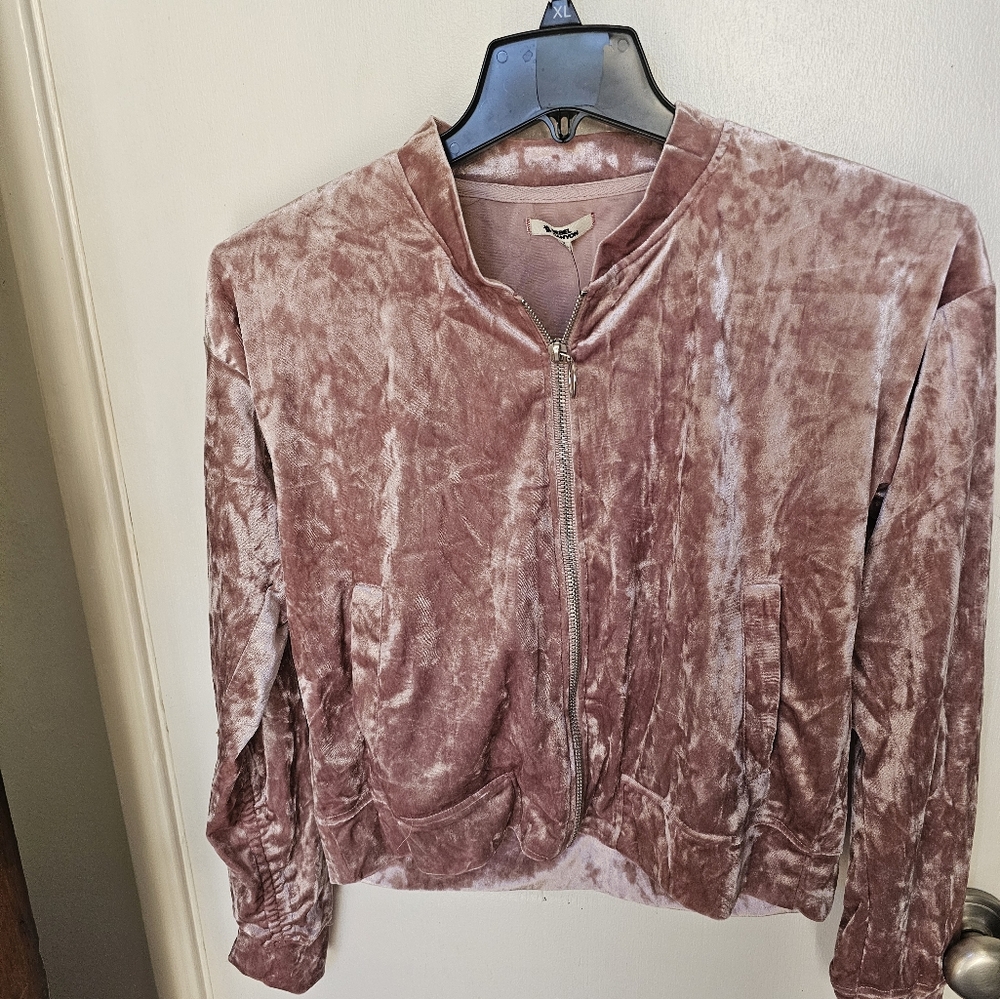Rebel Canyon Velor Zip Jacket